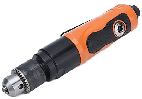 Drill Pneumatico, velocità Regolabile 3/8in Dritta KP-555A con Connettore e Ugello 'aria per Materiale in Acciaio in Lega (Stile americano)