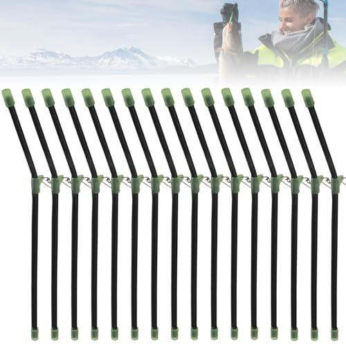 GOMETY Fishing Anti-Tangle Boom Set, 60 stycken anti-tangle Boom med virvlar, anti-bom med virvlar fiske tillbehörsrör, anti-tangle fiske avståndsrör för karpfiske professionellt fisketillbehör