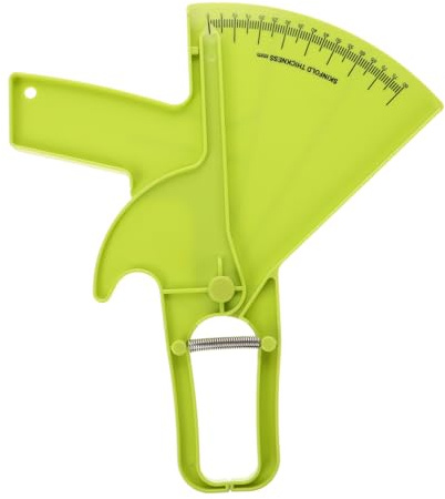 WEKAMOS Body Fat Caliper Fat Measurement Tool Body Assessment Tool for Fitness Skinfold Calipers for Men Women