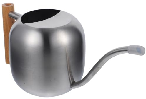 SHINEOFI Gardening Kettle Tool Metal Watering Pot with Thin Spout for Houseplants and Hanging Plants 1.2L