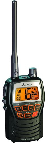 COBRA MRHH125 3 Watt, Waterproof, VHF, Long Range, Marine Radio