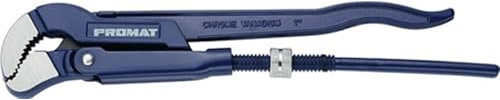 PROMAT 810732 Eckrohrzange S-Maul 5,1 cm (2 Zoll) L.560mm W.85mm PROMAT