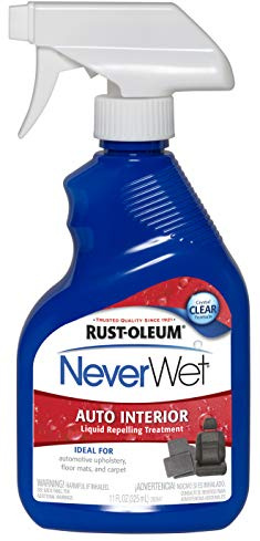 Rust-Oleum 280884 NeverWet 11-Ounce Auto Interior Spray, Clear