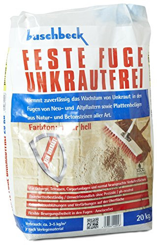Buschbeck Feste Fuge Unkrautfrei NATUR HELL 20kg-Sack