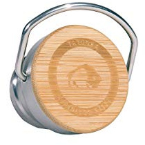 Tatonka Unisex – Erwachsene Bamboe Deksel Trinkflaschen Deckel, Durchsichtig, Ø 55 x 40 mm EU