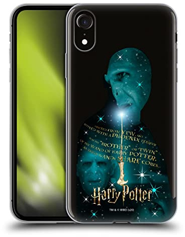 Head Case Designs Officially Licensed Harry Potter Voldemort Yew Wand Deathly Hallows XXXVIII Soft Gel Case [Military Grade Protection] Compatible With Apple iPhone XR