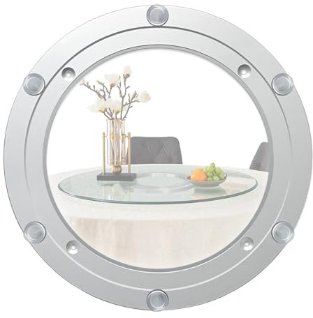 ESOYAWE Lazy Susan Drehlager Aluminiumlegierung Rundes Drehteller Kugellager 1 Stück, Ø12cm-99cm Glatt 360° Drehung Tisch Drehplatte, Drehplatte Für Esstisch Kuchendekoration TV-Monitorständer