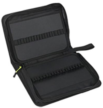 DOSERTY Multifunktionales Federmäppchen mit großem Fassungsvermögen, Malstiftehalter, Kunstmarker, Organizer, Tasche, Federmäppchen, Reisen, Zeichnen, Federmäppchen, 120 Löcher