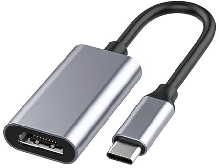 Adaptador USB C a HDMI, adaptador tipo C a HD-MI 4K, convertidor USB a HDMI tipo C compatible con iPhone 15/16, MacBook Pro/Air, iPad, Surface Book, Dell, Chromebook, Samsung Galaxy, Pixelbook y más