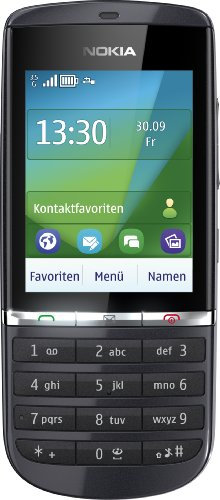 Nokia Asha 300 Smartphone, Grigio [Germania]