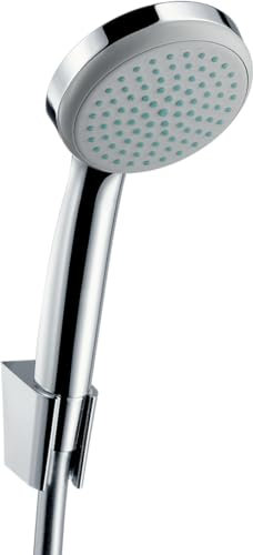 hansgrohe Croma 100 Duschkopf, inkl. Duschkopfhalterung, Chrom