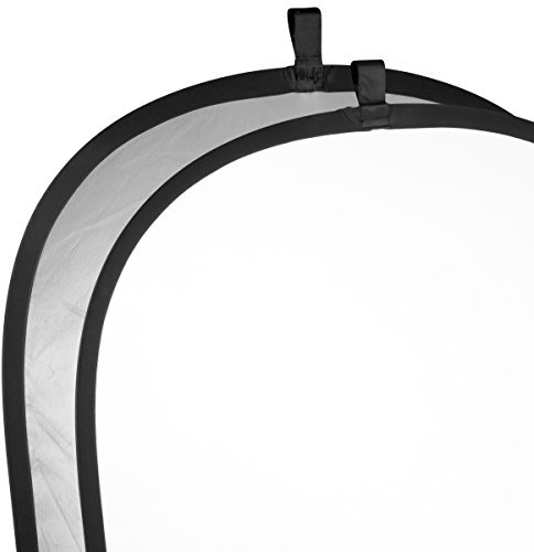Walimex Faltreflektor Set (102 x 168 cm) Silber/weiß