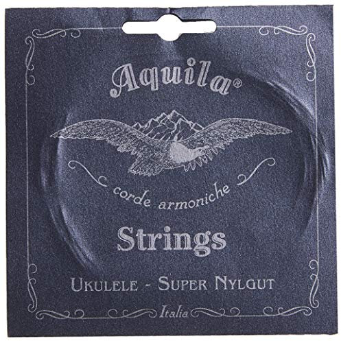 Aquila Super Nylgut AQ-106 Saiten für Tenor-Ukulele, High G, 1 Set mit 4 Stück