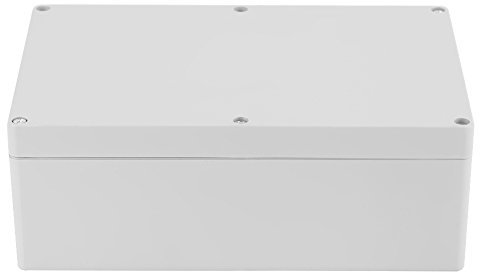 Junction Box, Dustproof Waterproof Junction Box - Universal Enclosure White Plastic Electrical Project Case DIY 230 * 150 * 85mm