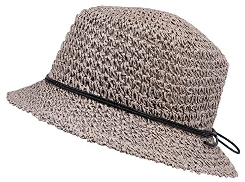 Roeckl Damen Cali Sonnenhut, Taupe, ONE Size