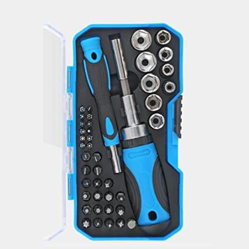 Juego De Destornilladores De Trinquete, Juego De Destornilladores De Precisión Todo En 1 con Estuche, Juego De Destornilladores Torx Manual para Reparaciones Domésticas