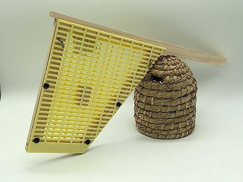 Generisch RuBee Brutstopp Gitterrahmen Zander 47,5x22cm Imker Varroa Brutpause Varroabehandlung Liebig