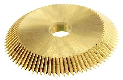 dijiusidy Sägeblatt doppelseitig kreisförmig 70 7,3 Metallsägeblatt stabile Trennscheibe Sperrholzplatte plattierte Platten industriell, 70 * 7.3 * 12.7 * 80T