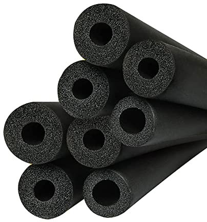 Rohrisolierungsschaum, Rohrisolierungsschaum 1-Zoll-Rohrisolierung, 6 Fuß Standard-Gummirohr-Isolierungsschlauch, 15 mm Dicker Rohrisolationsschaumschlauch, flexibel/wasserdicht/hitzebeständig (Color