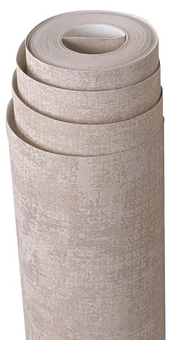 Carta da parati strutturata in cemento, carta da parati in cemento impermeabile,Carta da parati strutturata in cemento resistente sporco - Carta da parati elegante in cemento da 920x53 cm, carta