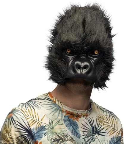 Boland - Máscara de animales de peluche para adultos, media máscara realista para carnaval, fiestas temáticas o un evento de cosplay de animales