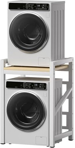 JGJSQYY Drum Washing Machine Cabinet Height Adjustable Stacked Cabinet for Washing Machines and Dryers, Over Washer Machine Storage Unit, for Washing Machines, Dryers, Drying Cabinets, Shelves