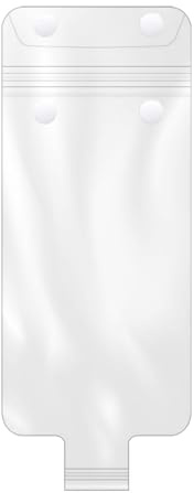 Jeruytgh Funda para teléfono de ciclismo, funda para manillar de móvil, bolsa transparente para teléfono, protección impermeable y alta sensibilidad, 7,09 x 6,3 x 0,79 cm, para todos los smartphones y
