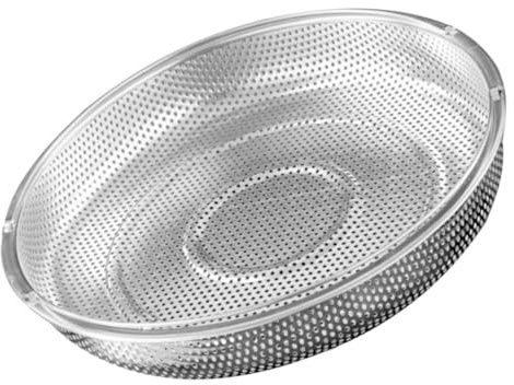 Healifty Cesta para Cocer al Vapor Inoxidable con Asa Insertable Olla Presión Diseño Perforado para Cocción y Lavado Versátil Cocina