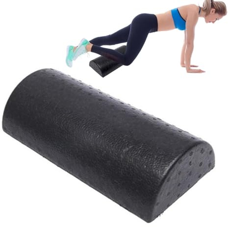 Rodillo De Espuma Suave, Columna De Yoga Semicircular De, Entrenador De Equilibrio De Alta Densidad, Rodillo De Masaje Pilates Largo, Bloque De Equipo De Ejercicio Suave, Para Ejercicios De Terapi