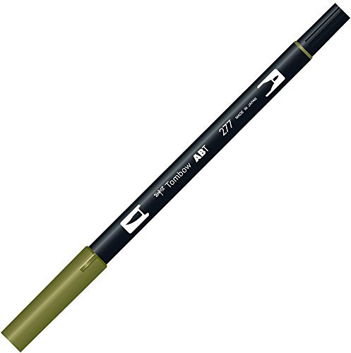 Tombow Pinselstift, doppelseitig, dunkel grün