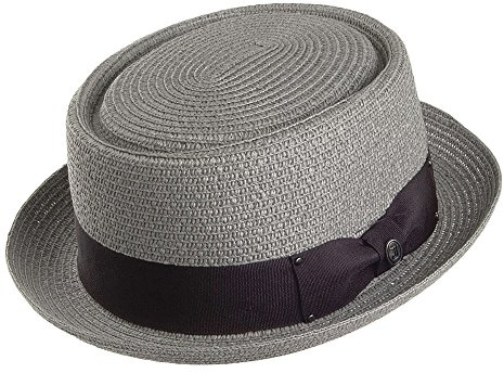 Jaxon & James Pork Pie Toyo -Strohhut - Grau