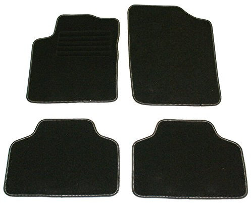 DBS 01765775 Fußmatten Set Vorne und Hinten schwarz