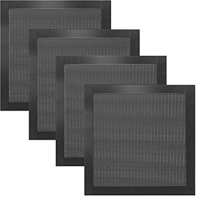 5 st PC chassi kylande dammfilter magnetisk PVC nätskydd fläkt dammtätt fodral dator dammfilter nätnät (12 x 12 cm)