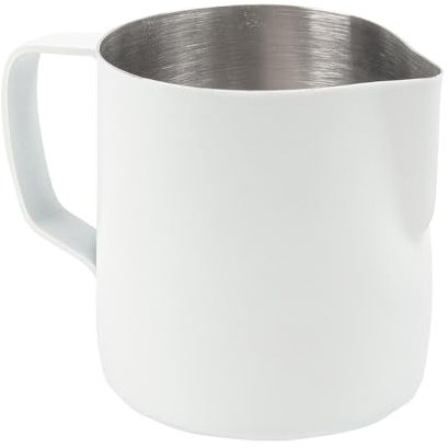 García de Pou Lechera Sin Tapa 350 Ml Blanco Inox