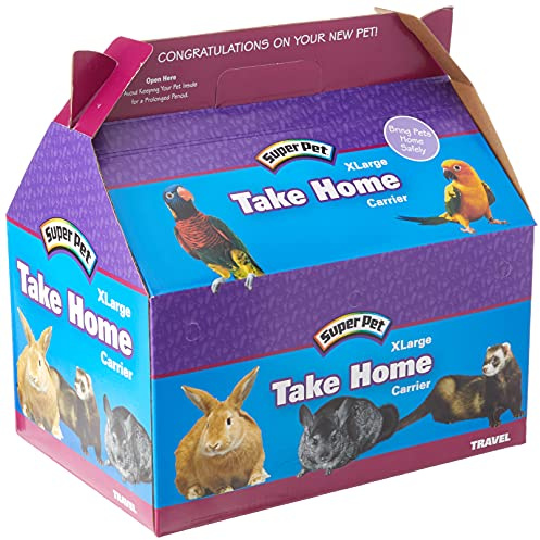 Kaytee Take-Home Pet Carrier/Box, X-Large, 50 per case