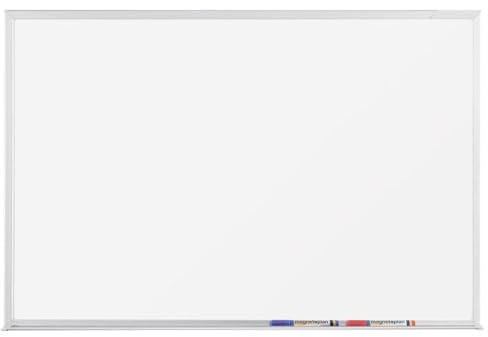 magnetoplan Design-Whiteboard CC | Magnettafel BxH 1200x900mm | Stabile, emaillierte Oberfläche | Perfekte Schreibfläche | Bürobedarf | Memoboard für Büro- und Konferenzräume | Homeoffice | Magnettafel mit emaillierter Oberfläche | Perfekte Schreibfläche + Memoboard für Büro- und Konferenzräume, Homeoffice