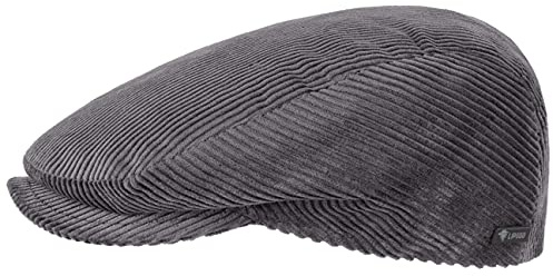 Lipodo Cordial Flatcap Schirmmütze Breitcord Uni einfarbig Made in Italy Damen und Herren Sommer Winter