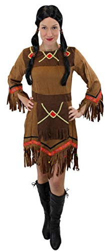 DRESS ME UP - Costume da Donna Indiana Squaw L029 Taglia S