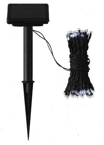 Smart Solar 1060030RB Lichterkette 100 LED, kaltweiß