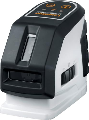 Laserliner Kreuz-Linienlaser, MasterCross 2, Laser für horizontales und vertikales Ausrichten, automatische Ausrichtung, integrierter Handempfänger-Modus