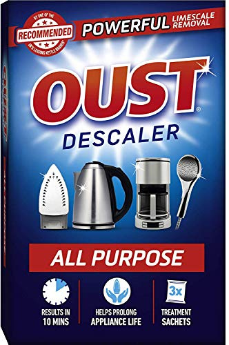 Oust 4 x All Purpose Descaler - 3 sachets (Pack of 4)