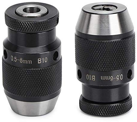 Mandrino autoserrante B10, mandrino autoserrante in metallo duro 0,5-6mm, mandrino autoserrante, per fresa a tornio, parti CNC