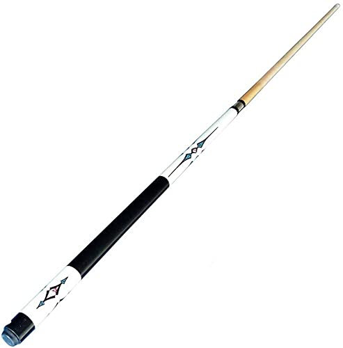 LIANGJUANG Billard Queue Billiard Tisch mit zubehör Pool Queues, 57 Zoll Handgefertigte personalisierte 1/2 Joint Ahorn Snooker Queue Sehr schöner Griff(Color:#1)