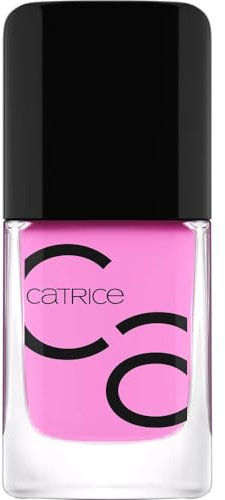 Catrice ICONAILS Gel Lacquer, Gellack, Nagellack, Nr. 135 Doll Side Of Life, pink, langanhaltend, glänzend, ohne Aceton, vegan, Mikroplastik Partikel frei (10,5ml)