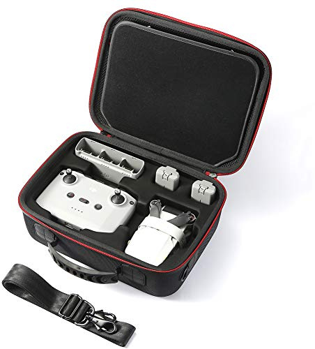 RAIACE Tragetasche für DJI Mini 2, Hartschalenkoffer, kompatibel mit DJI Mavic Mini 2 Drohnen-Fernbedienung und anderem Zubehör Steht nur die Hülle.
