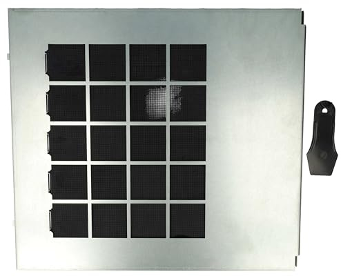 vhbw Aktivkohlefilter Ersatz für Miele DKF 25-1 | DKF 25-R, 10271470 für Dunstabzugshaube - 34,8 x 31 x 2 cm, Regenerierbar