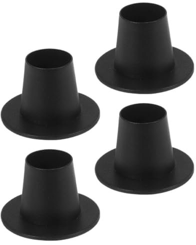 ifundom 4pezzi Portacandele Metallo Vintage Da Eleganti Supporti Per Candele Colonna Per Decorazioni Di Matrimoni e Feste Atmosfera Calda e Romantica Per La Casa e Regali Di Laurea