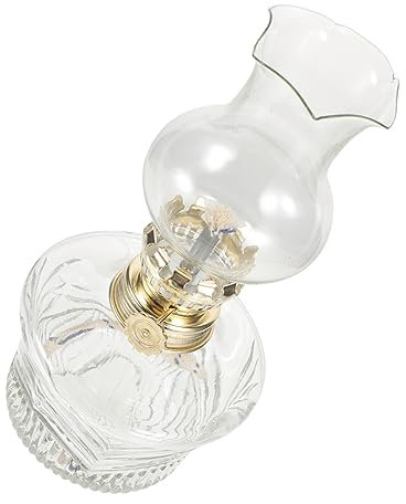 ULDIGI Rustikale Petroleumlampe Für Hause Vintage-öllaterne Mit Glasabdeckung Langlebige Und Praktische Petroleumlampe Für Innenräume Für Familienessen Restaurant Und Party Einfache