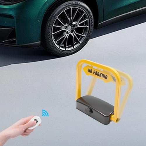 Parkplatzsperren Mit Fernbedienung Klappbare Parkschranke Ferngesteuerter Parkpfosten Mit 1500 MA LiIon Akku IP67