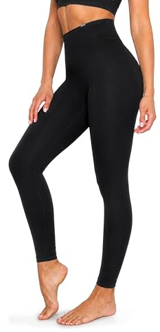 SMILODOX Leggings Damen Selina, High Waist Shaped Fit Sporthose mit hohem Bund, Blickdicht Push-Up Yogahose, elastisch Seamless Fitnessleggings für Workout, Gym, Yoga, Laufen und Alltag